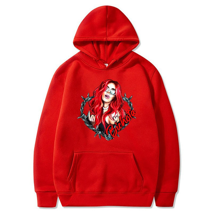 Women’s hoodie with artistic graphic print and cozy fit Lisslune