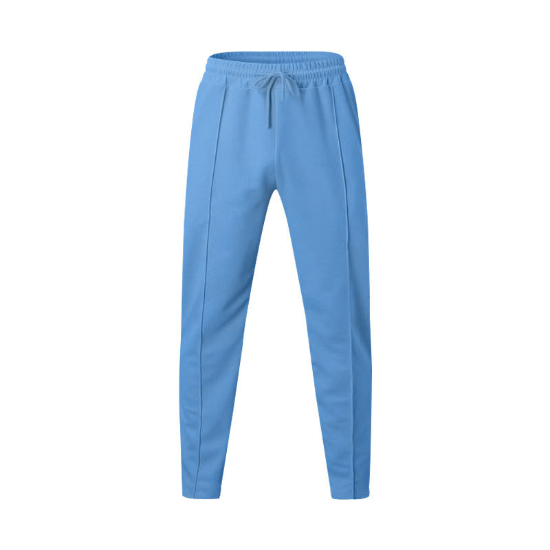 Men's sporty jogging pants with elastic waistband and side inserts Lisslune