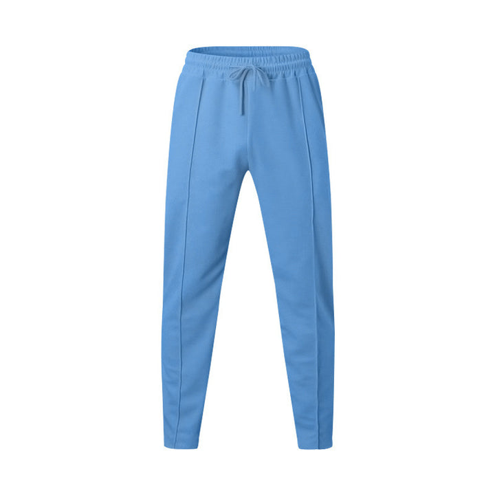 Men's sporty jogging pants with elastic waistband and side inserts Lisslune