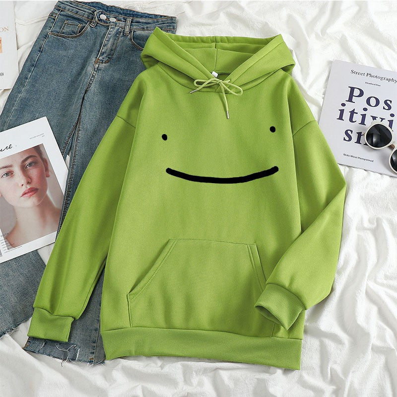 Women's hoodie with casual smiley design Lisslune