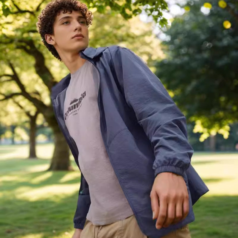 Men's functional transitional jacket with adjustable collar Lisslune