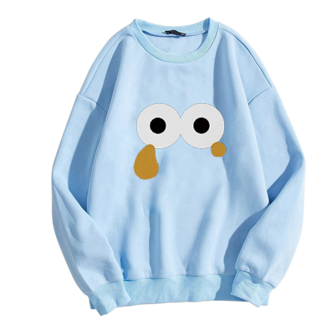 Women’s sweatshirt with unique cartoon design Lisslune