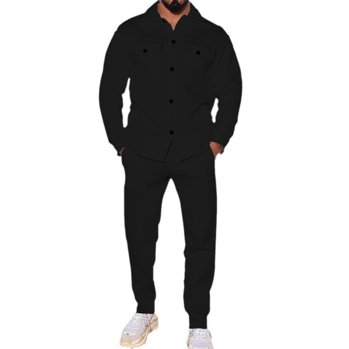 Men's Casual Set of Shirt and Jogging Pants Lisslune