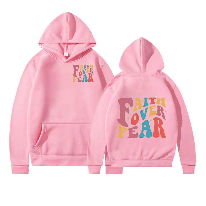 Women's Hoodie with Motivational Graphic Details Lisslune