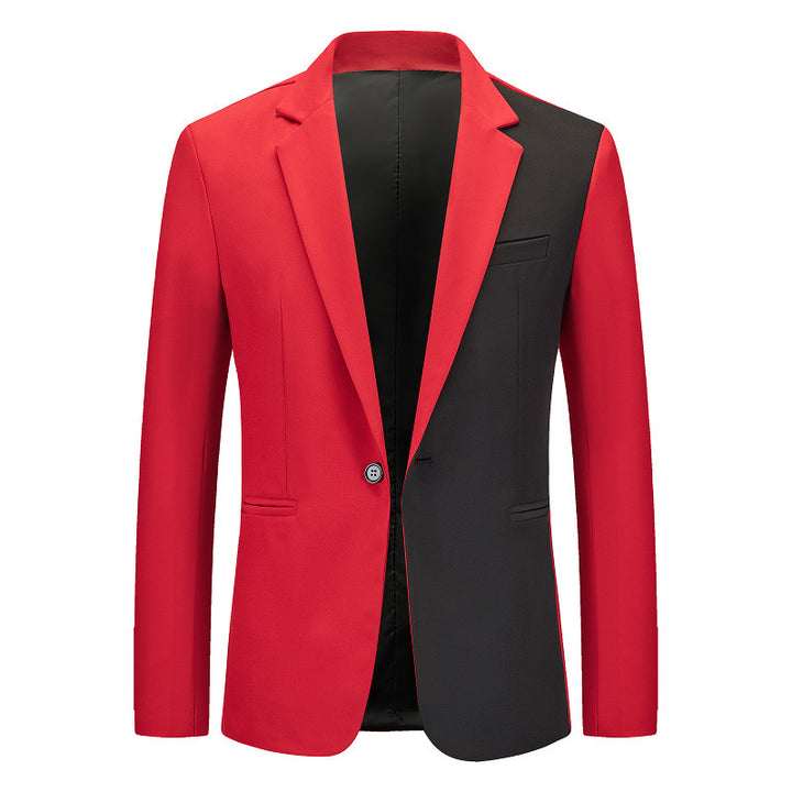 Men's contrasting blazer with modern cut Lisslune