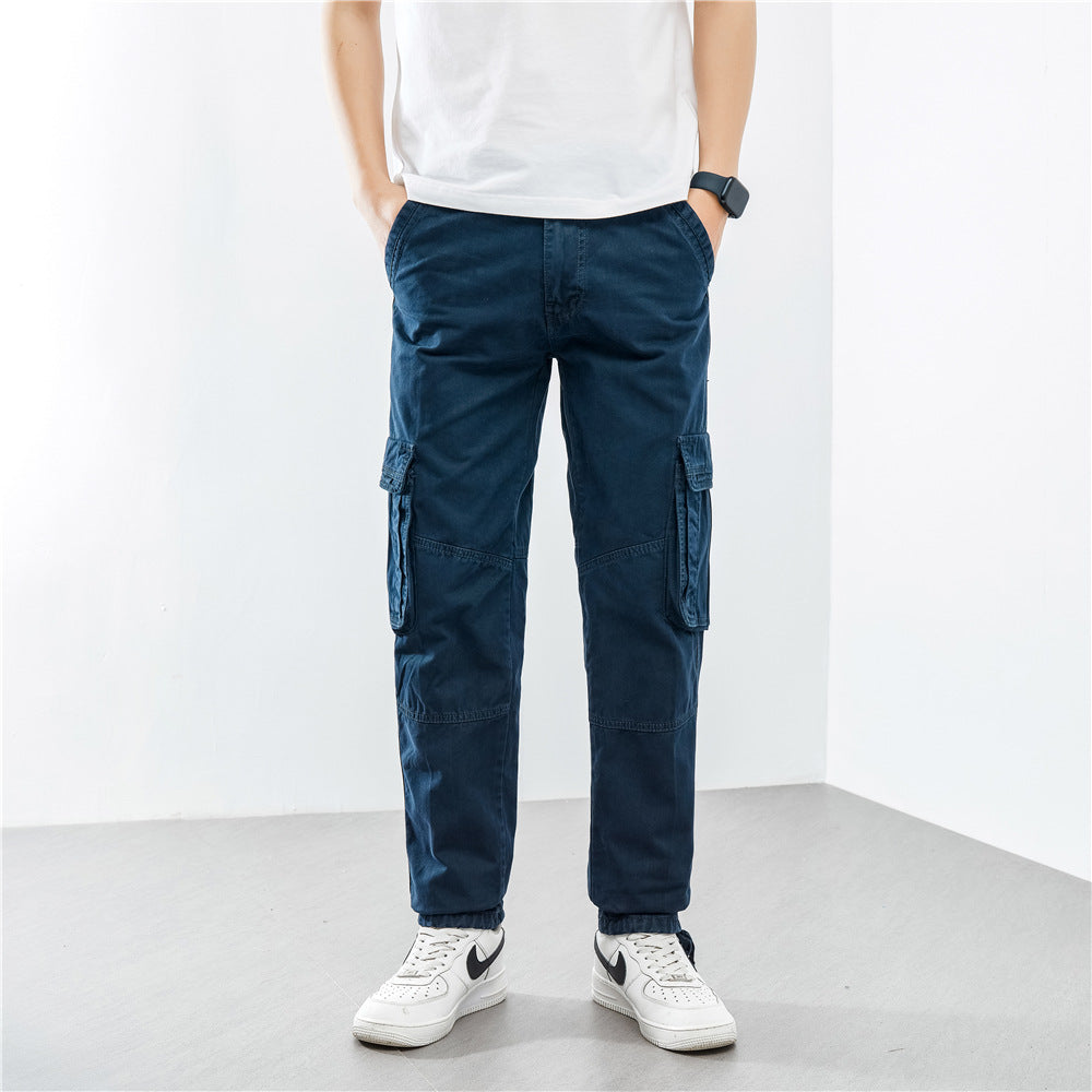 Men's cargo pants with practical pockets and modern cut Lisslune