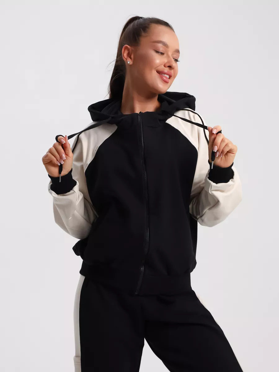Women's sporty hoodie and jogger set Lisslune