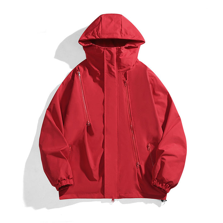Men's functional jacket with innovative waterproof design Lisslune
