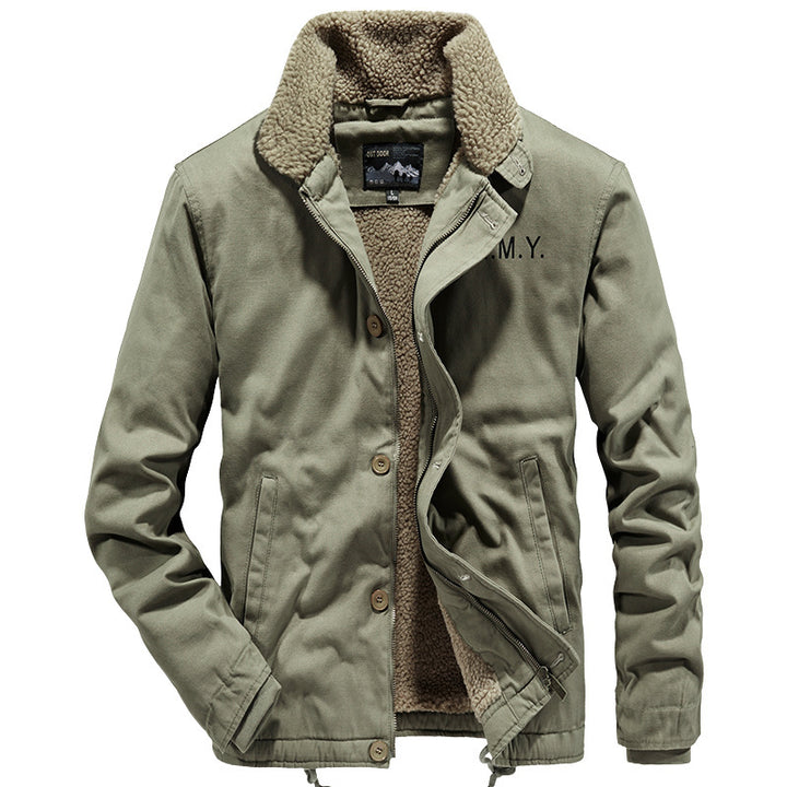 Men's Transitional Jacket with Soft Fleece Lining Lisslune