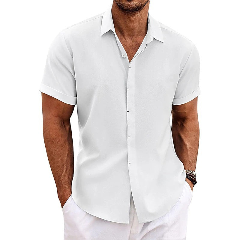 Men's Short Sleeve Shirt Lisslune