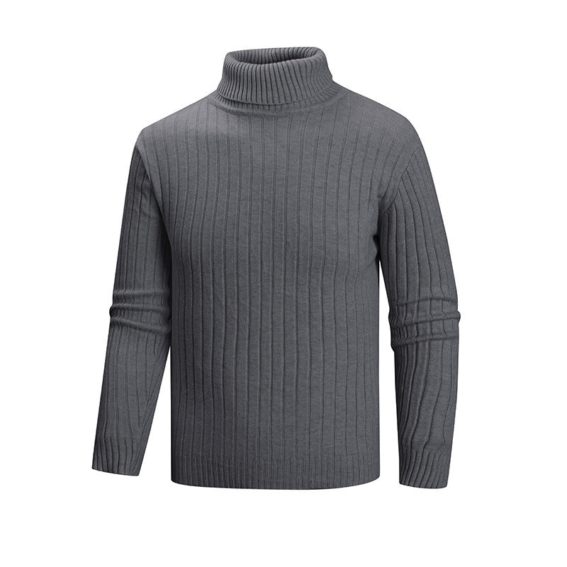 Men's Turtleneck Sweater made of high-quality fine knit Lisslune
