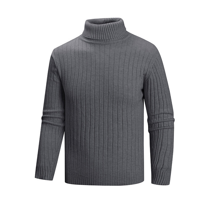 Men's Turtleneck Sweater made of high-quality fine knit Lisslune