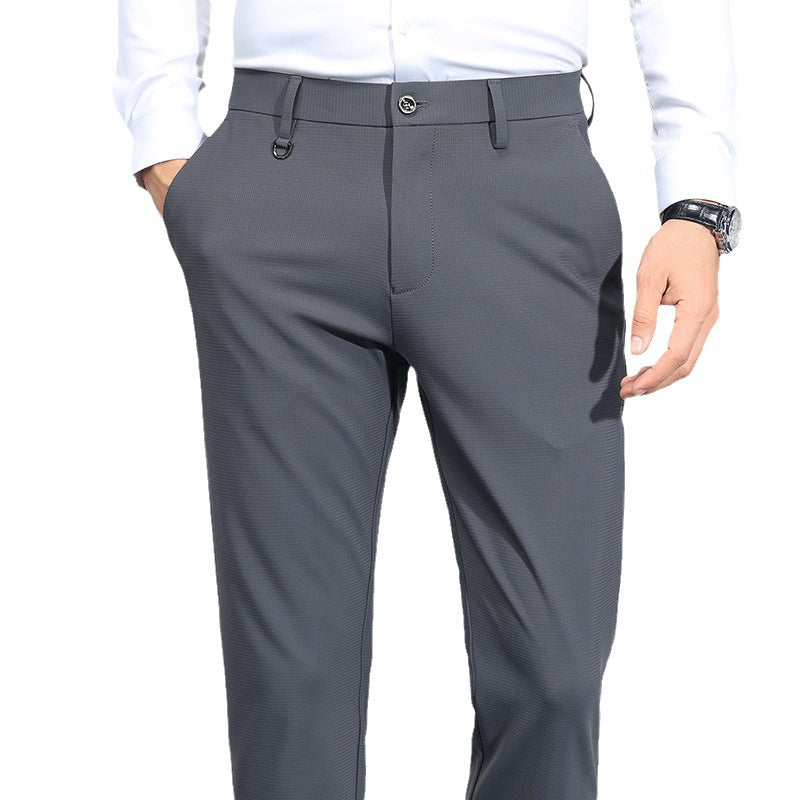 Men's elegant suit pants with breathable fabric Lisslune