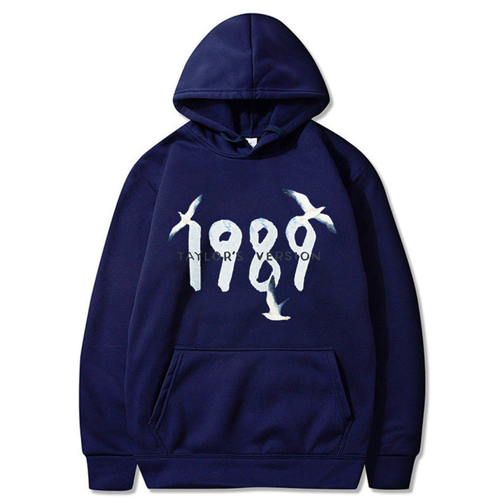 Women's hooded sweatshirt with creative bird design and high-quality cotton Lisslune