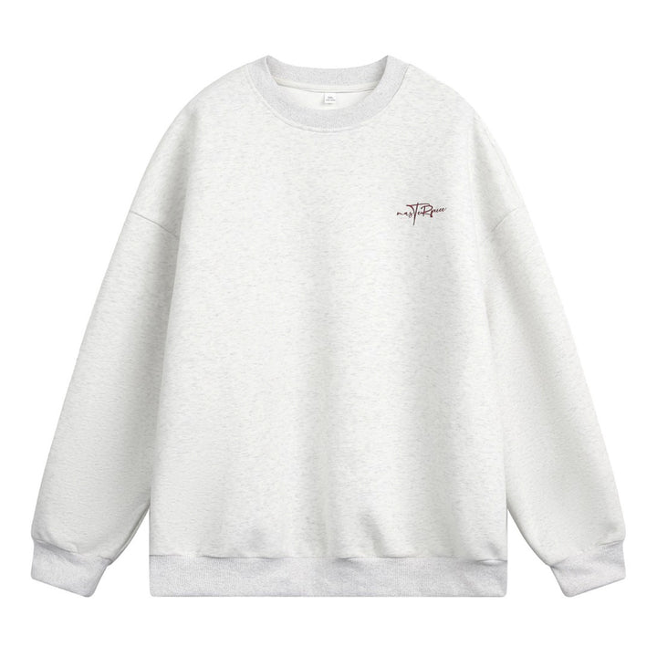 Women's casual sweatshirt made of high-quality cotton and featuring a modern print Lisslune