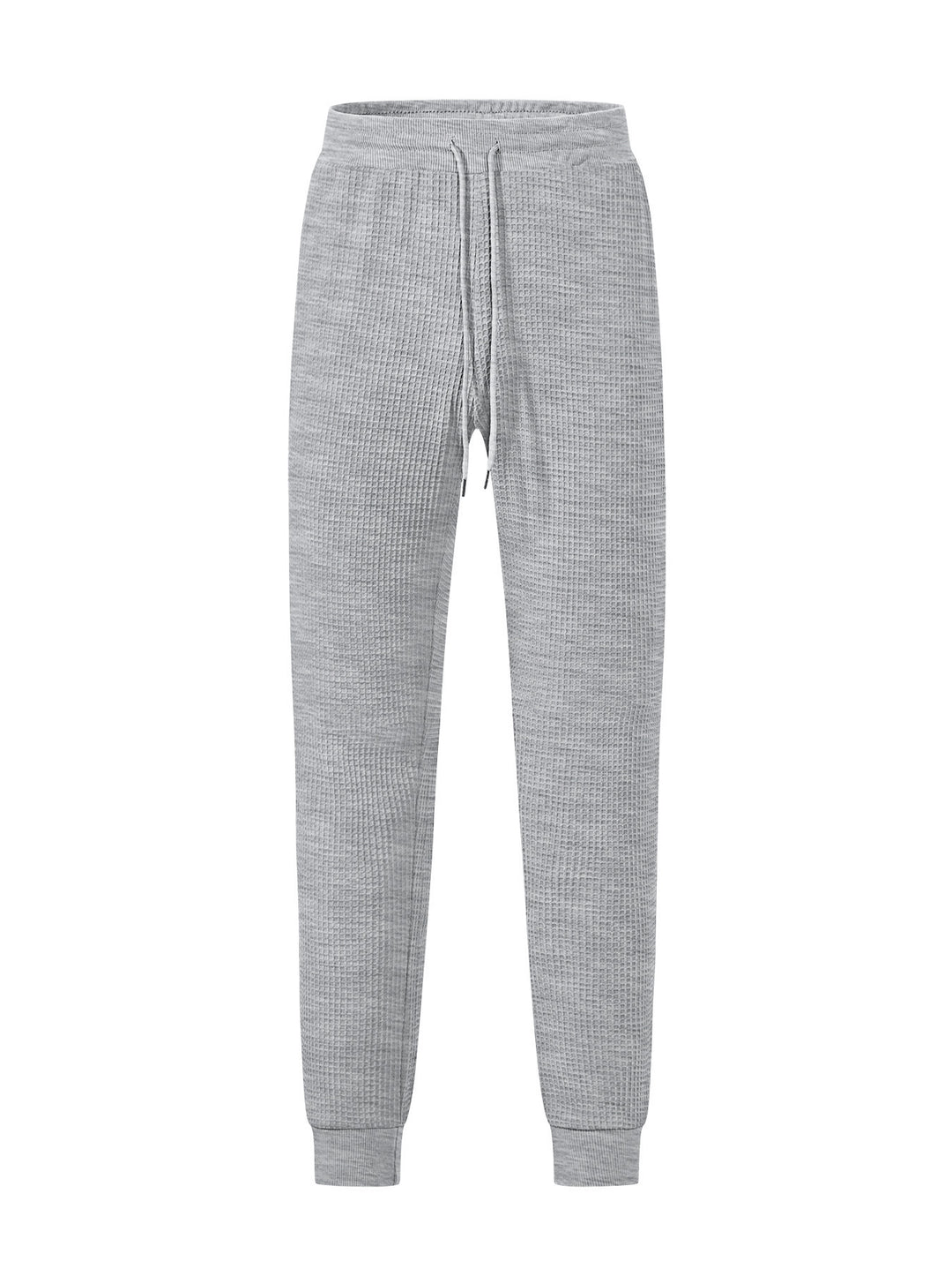 Men's Sporty Waffle Structure Jogging Pants Lisslune
