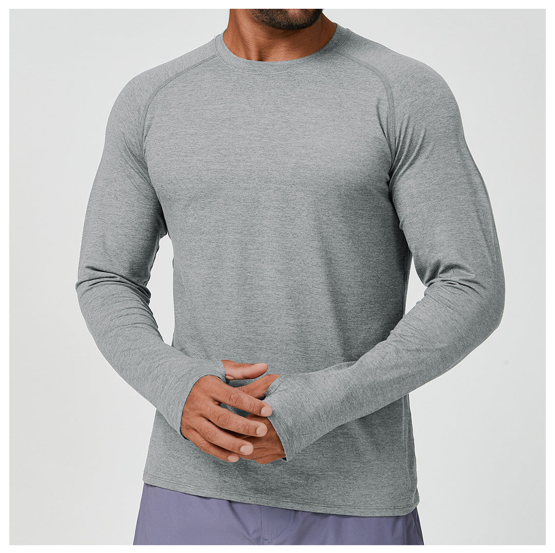 Men's Sporty Thermal Long Sleeve Shirt Lisslune