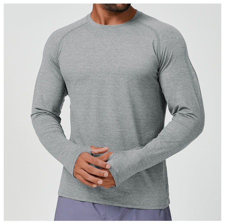 Men's Sporty Thermal Long Sleeve Shirt Lisslune
