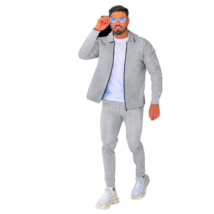 Men's Sporty Activewear Set with Functional Material Lisslune