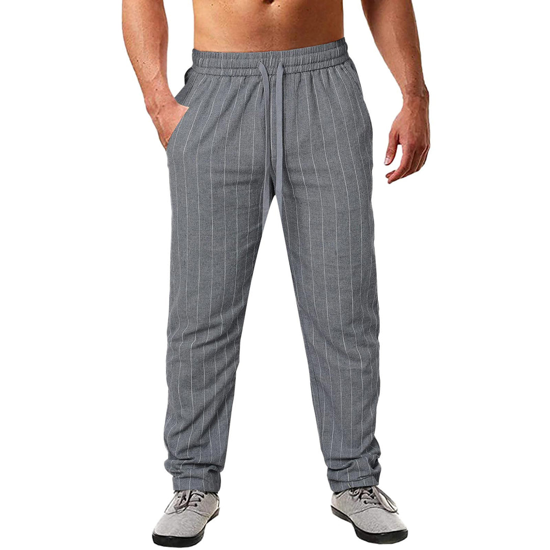 Men's fashionable casual pants with side insert pockets Lisslune