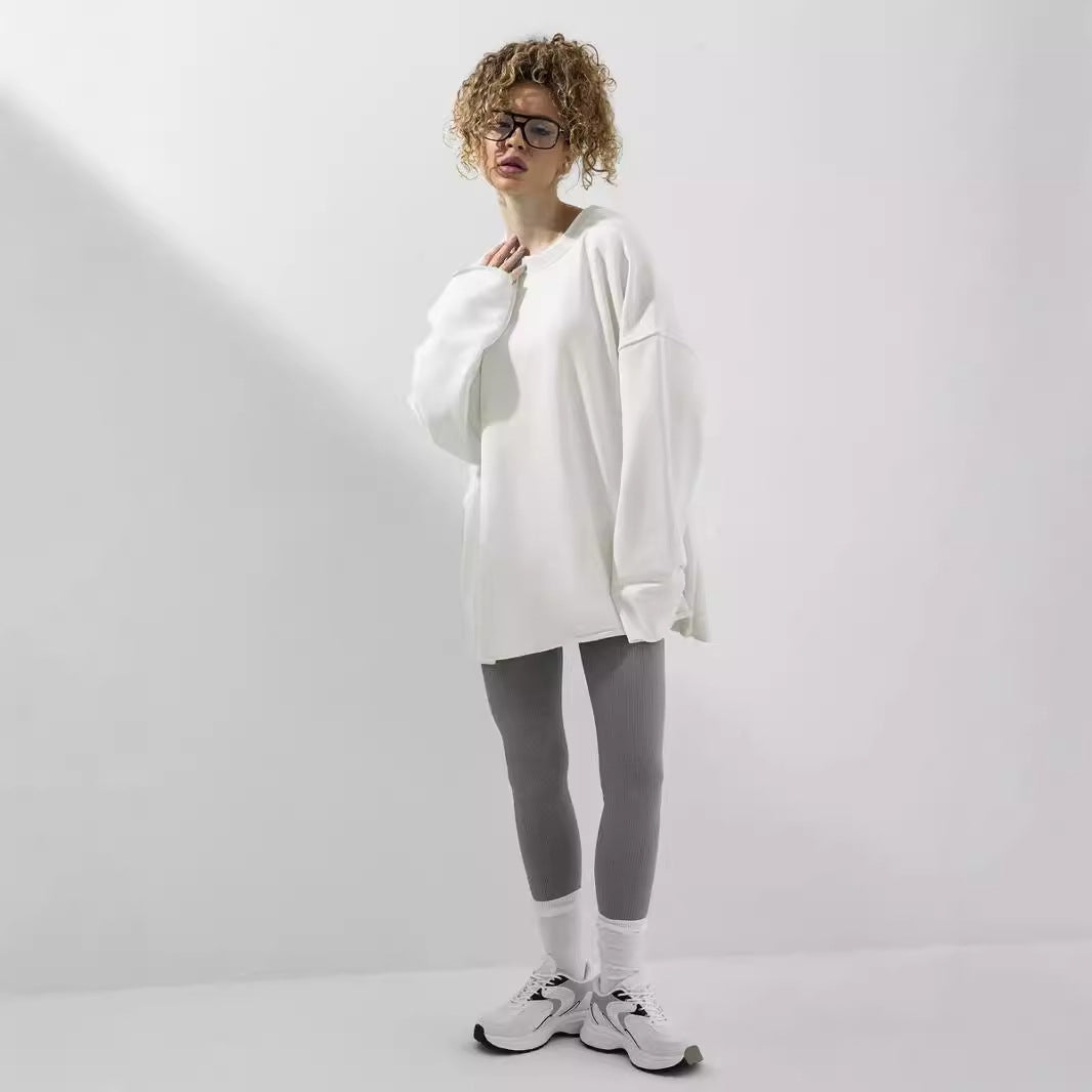 Women's oversized long sleeve shirt Lisslune