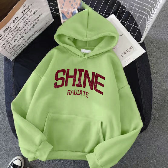 Women's hoodie with eye-catching lettering Lisslune