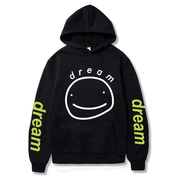 Women's hoodie with casual lettering and practical kangaroo pockets Lisslune