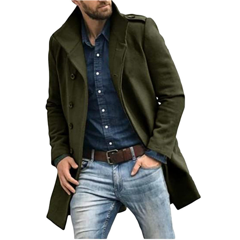 Men's classic trench coat with modern cut Lisslune