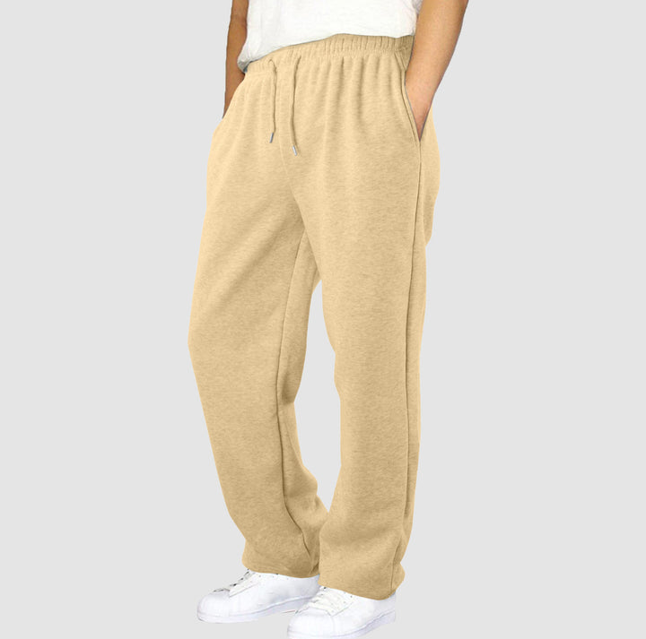 Men's comfortable sweatpants with elastic waistband and side pockets Lisslune