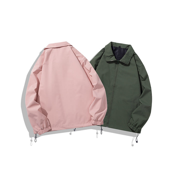 Men's transitional jacket with adjustable hood and elastic cuffs Lisslune