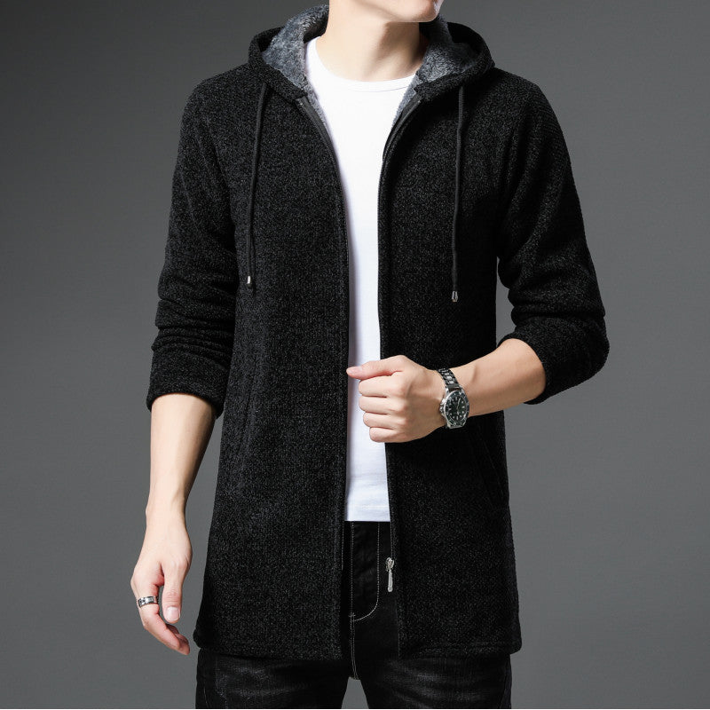 Men's urban leisure jacket with hood Lisslune