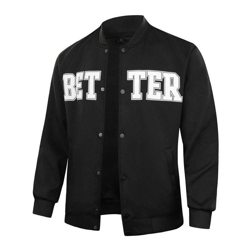 Men's Leisure Jacket In Sporty Design Lisslune