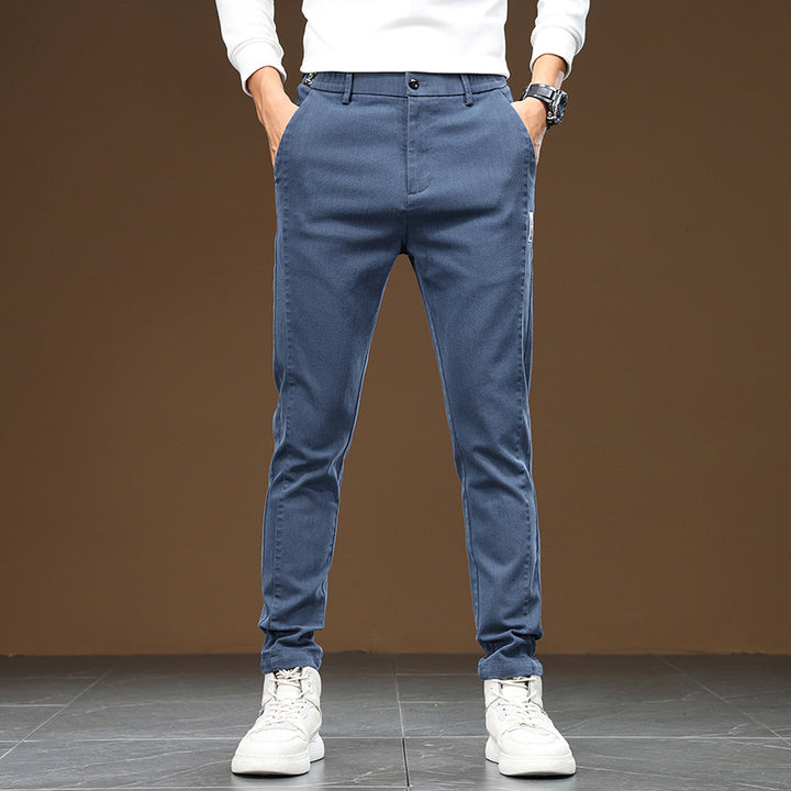 Men's Stylish Leisure Pants with A Modern, Slim Fit Lisslune