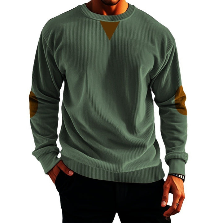 Men's comfortable fleece pullover with texture Lisslune