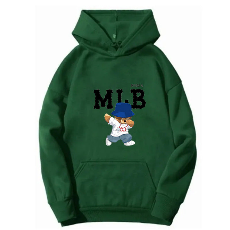 Women's hoodie with creative animal and script design Lisslune