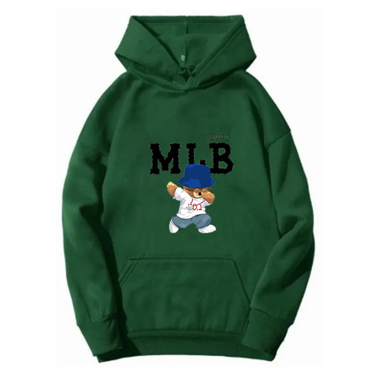 Women's hoodie with creative animal and script design Lisslune