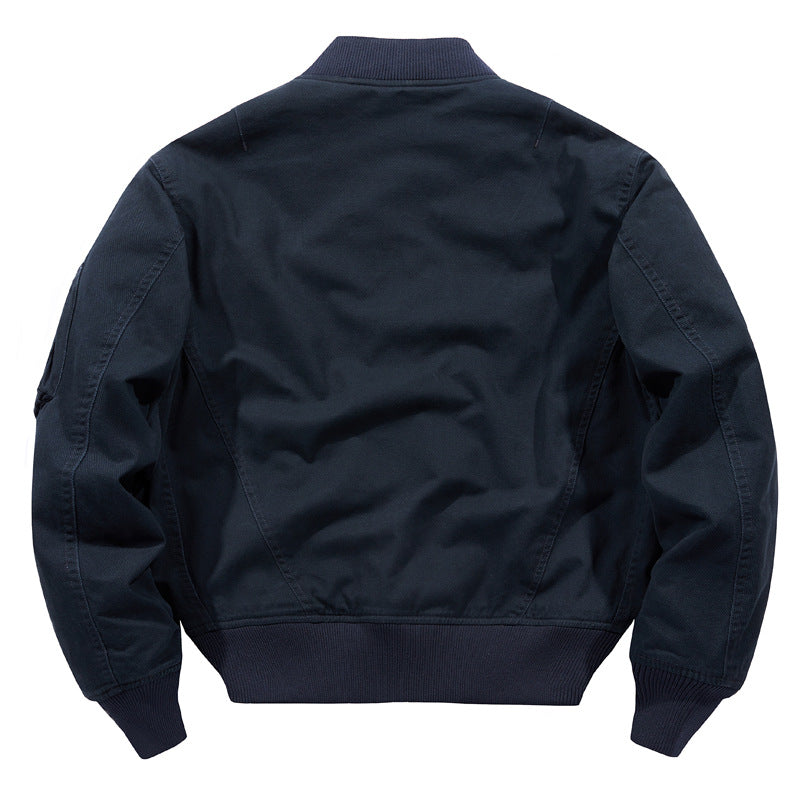 Men's Classic Bomber Jacket with Multiple Pockets Lisslune