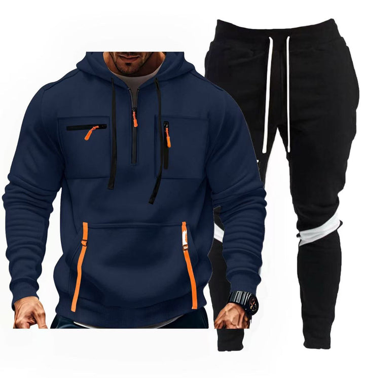 Men's sporty hoodie and jogging pants set Lisslune