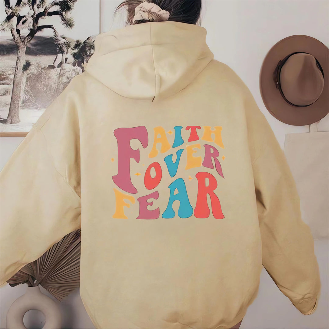 Ladies hoodie with unique graphic display Lisslune