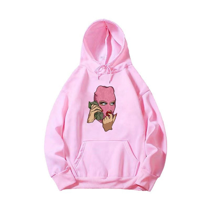 Ladies hoodie with artistic graphic design Lisslune