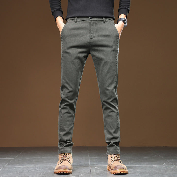 Men's Stylish Leisure Pants with A Modern, Slim Fit Lisslune