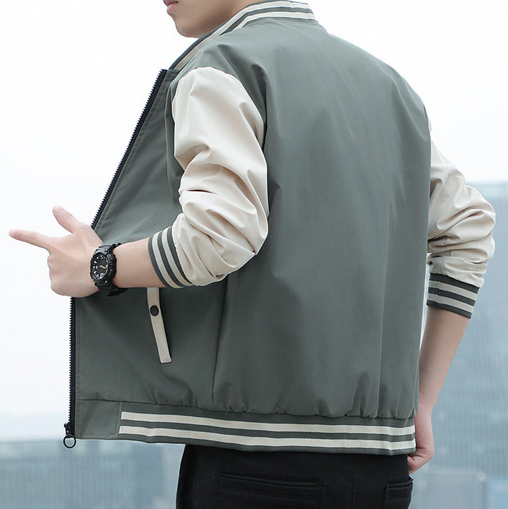 Men's sporty bomber jacket Lisslune