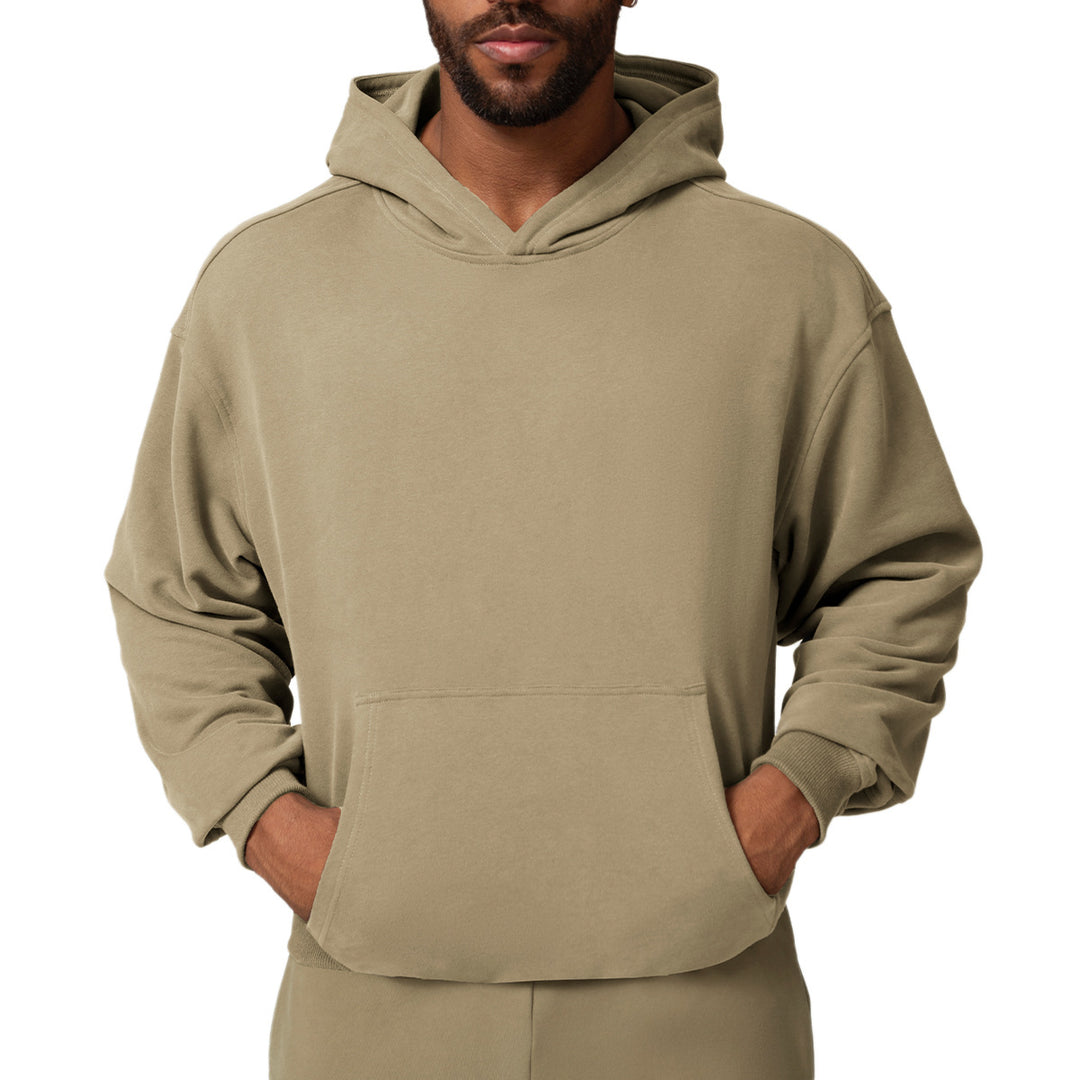 Men's Casual Hoodie Made Of Soft Cotton Blend Lisslune