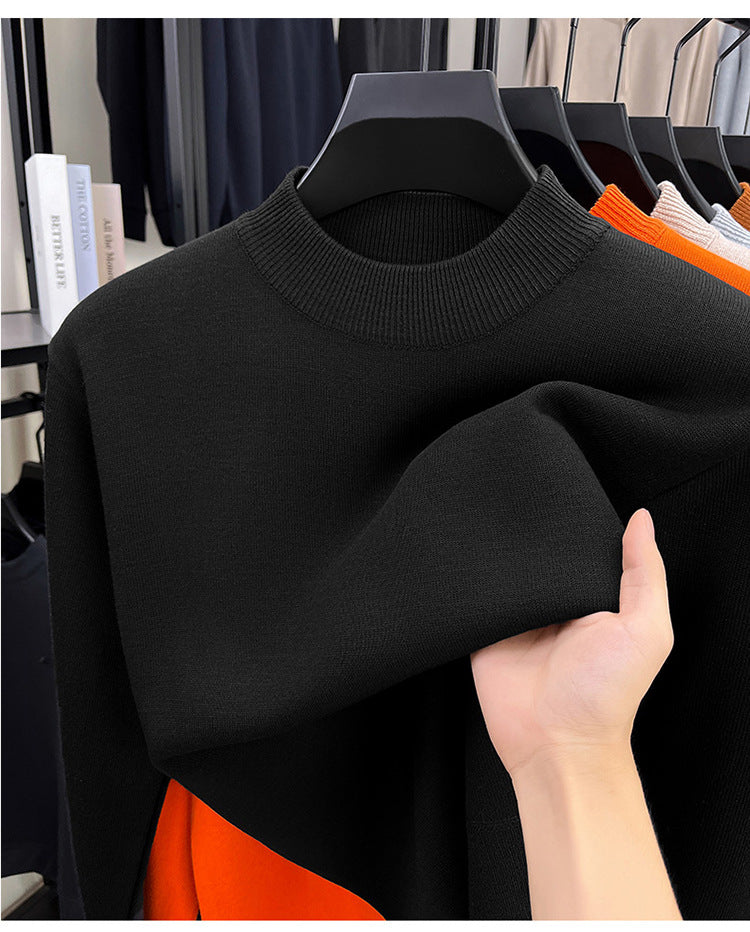 Men's Elegant Crew Neck Sweater made of high-grade cotton Lisslune