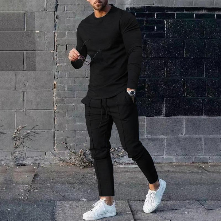 Men's casual sweatshirt and jogger set Lisslune
