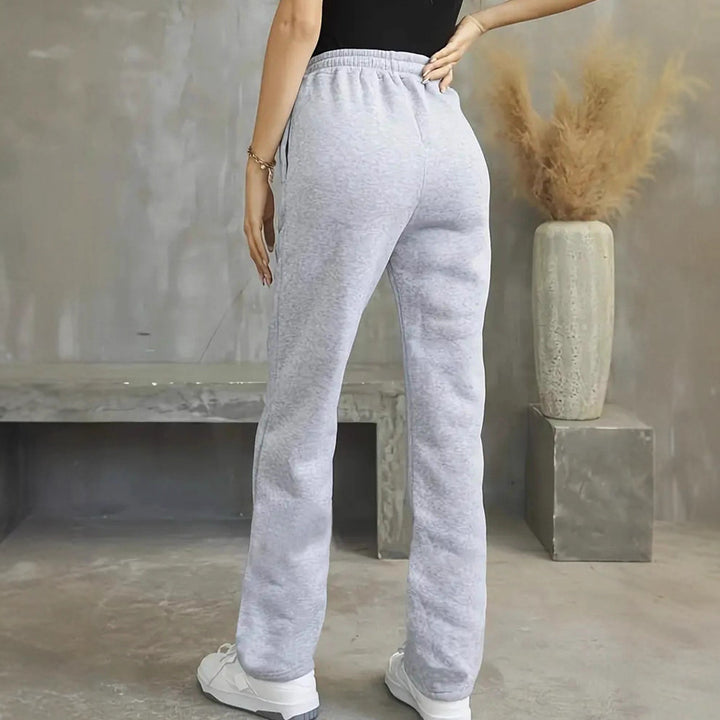 Women's comfortable leisure pants with high waistband Lisslune