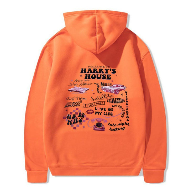 Women's Hooded Sweatshirt with Unique Graphic Design Lisslune