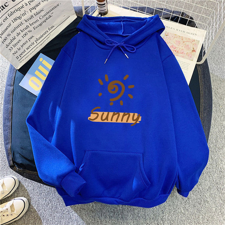 Women's Hoodie with Sunny Graphic Lisslune