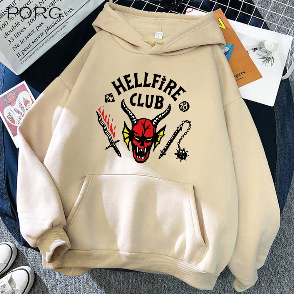 Women's hoodie with eye-catching design and casual fit Lisslune
