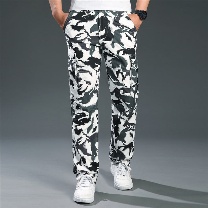 Men's robust cargo pants with multiple pockets Lisslune